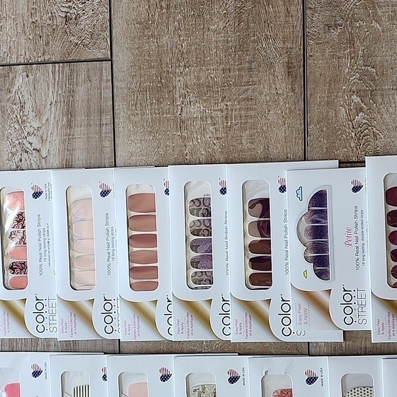 Color Street 100% Real Nail Polish Strips Collection. 20 Different Sets. - Picture 2 of 5